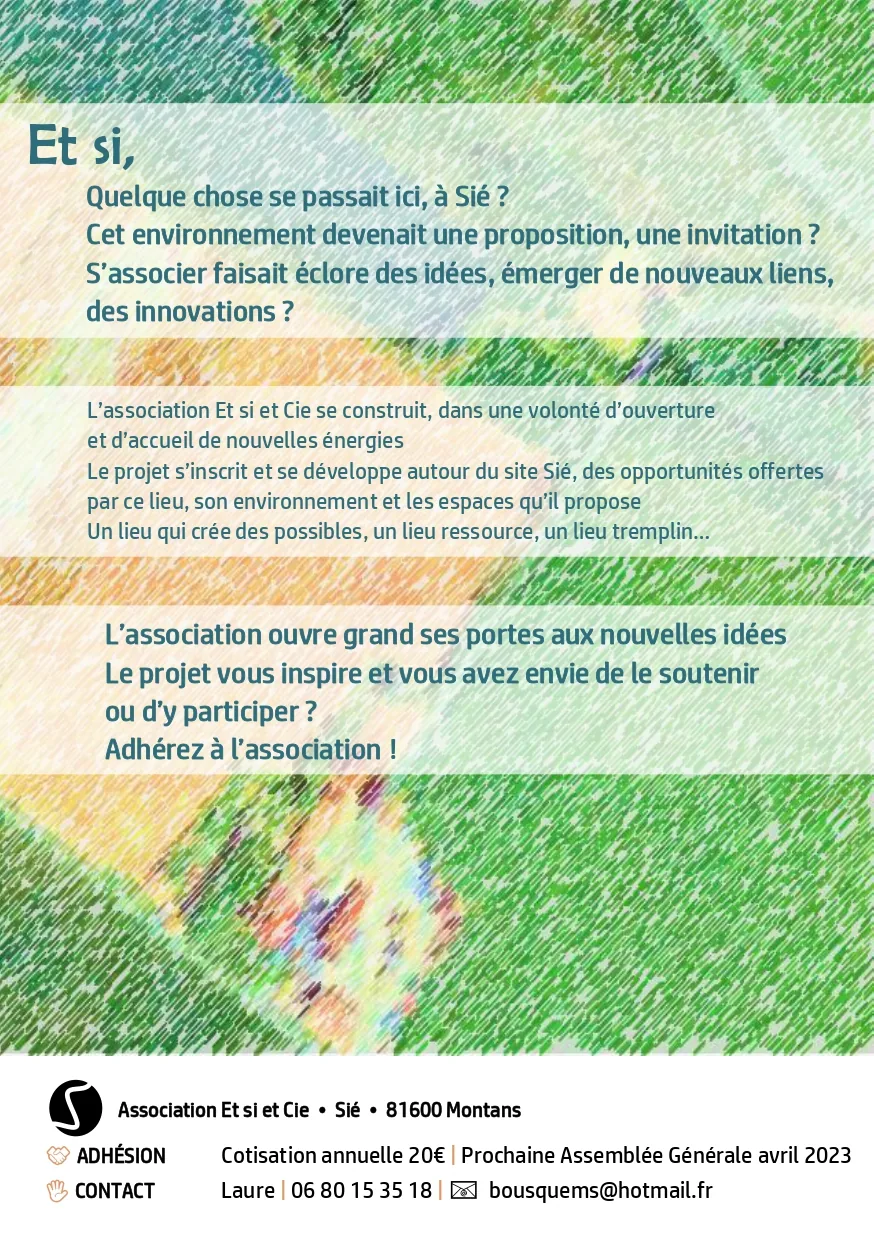 Presentation of the Et Si et Cie association, page 2