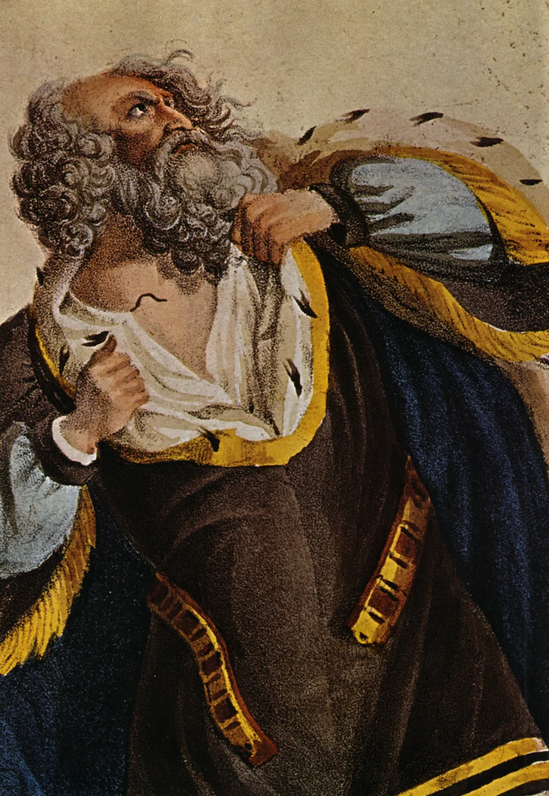 Le Roi Lear, peinture